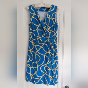 J. McLaughlin Faux Wrap Dress- L